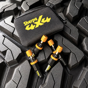 Sherpa 4x4 Tyre Deflators - 4 Pack