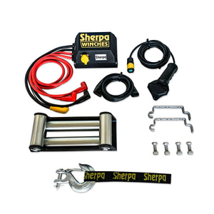 Sherpa winch steel cable bolt kit