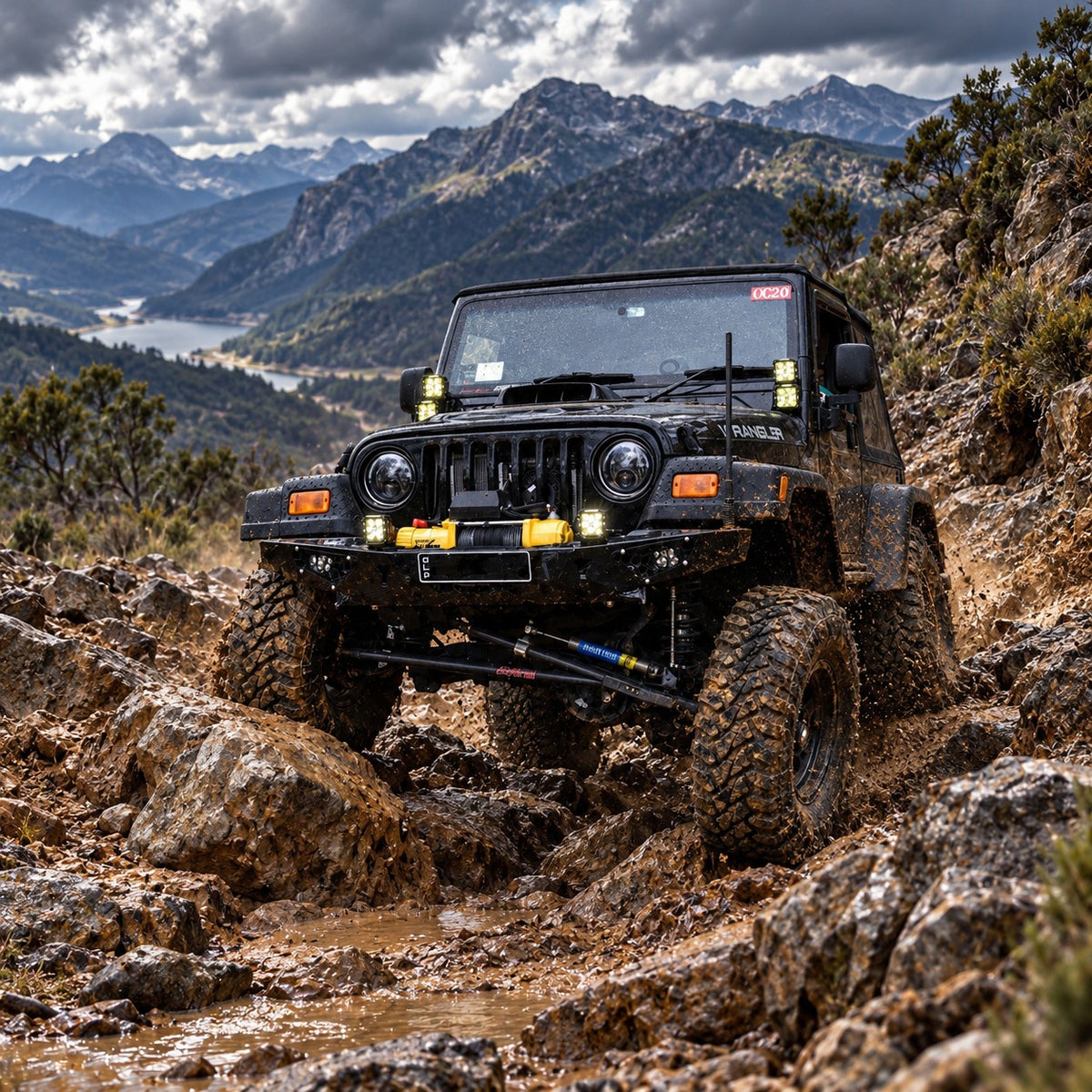 Sherpa 4x4 'Brumby' - 10,000Lb High Speed Winch