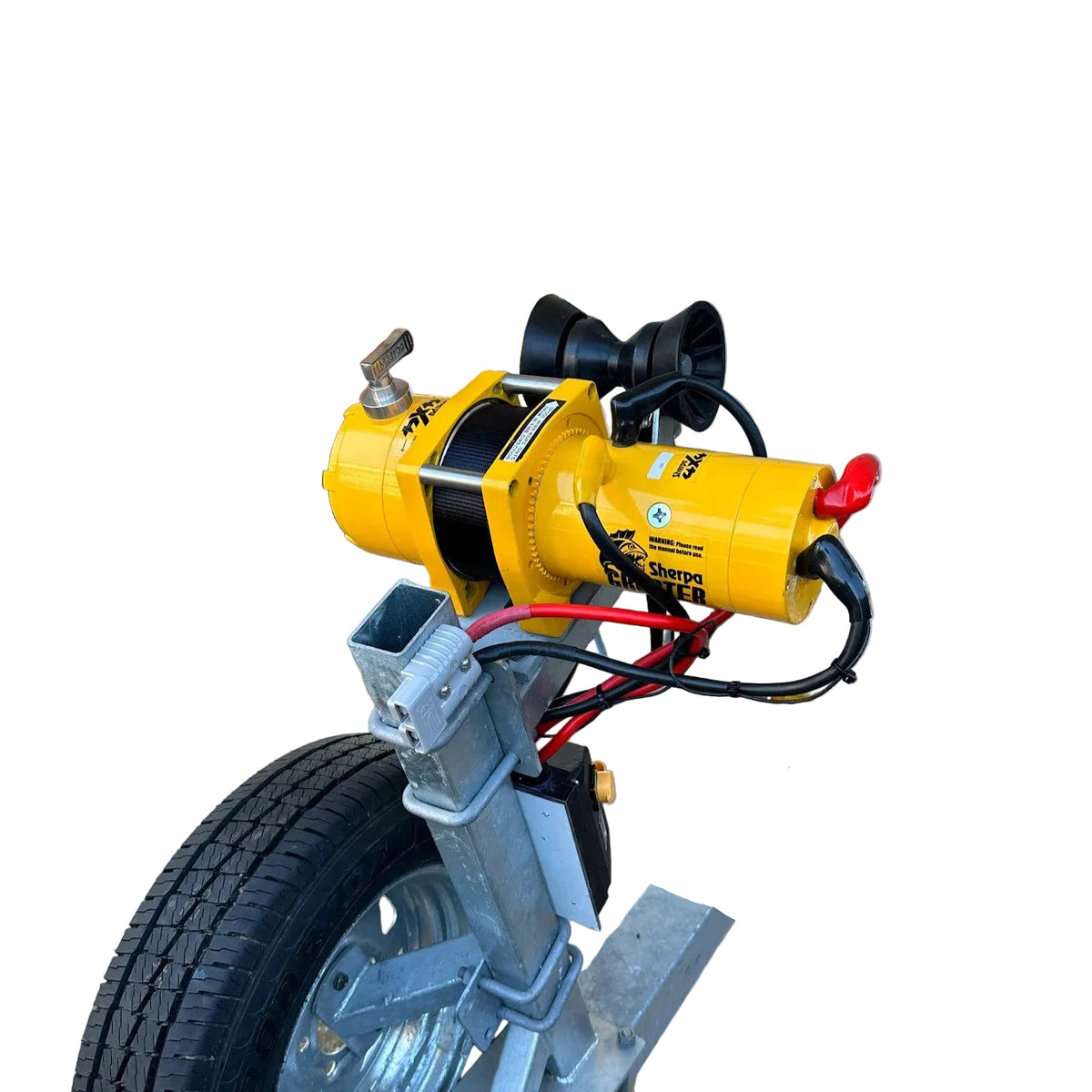 Sherpa 4x4 Black Edition 'Grunter' Electric Boat Trailer Winch