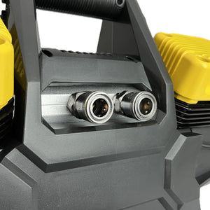 Sherpa 4x4 'BIG V4' Air Compressor (400 L/min) with Pre-set Pressure Control System