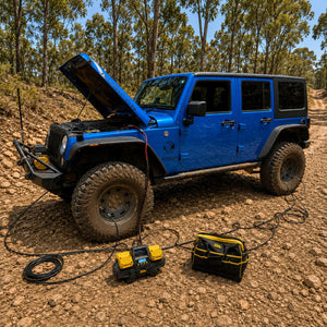 Sherpa 4x4 'BIG V4' Quad-Air Bundle – (400 L/min) 4-Tyre Inflation System
