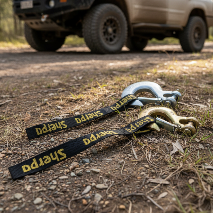 Sherpa 4x4 Winch Hooks