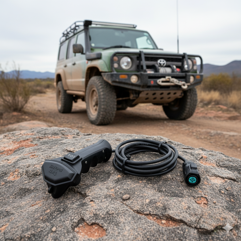 Sherpa 4x4 Wired Winch Remote