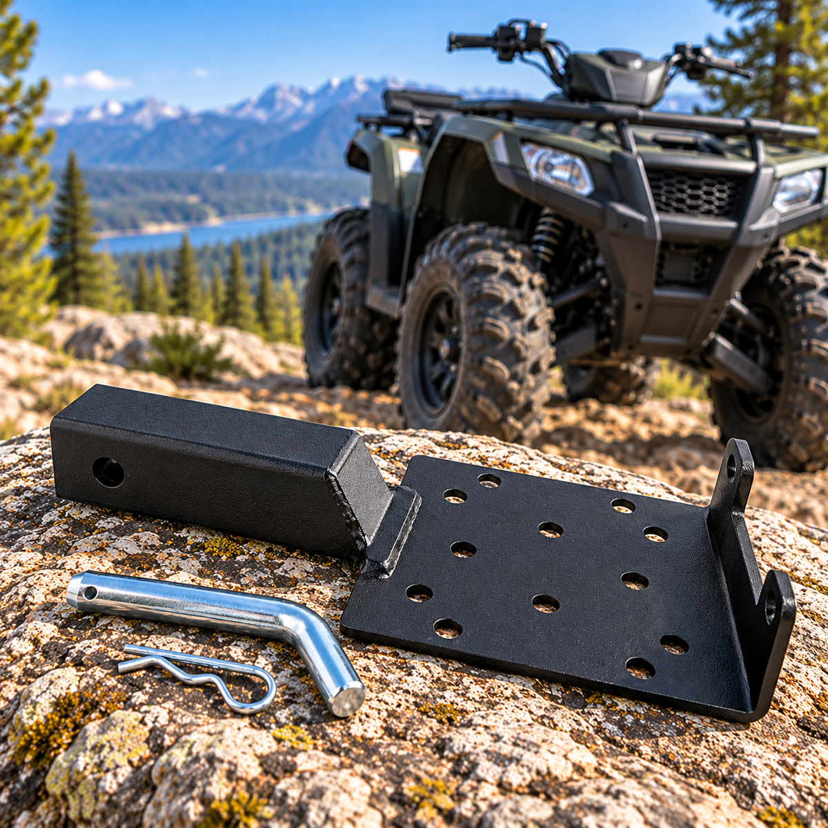 Sherpa 4x4 ATV Winch Hitch Mount