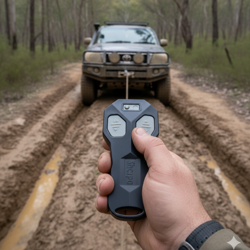 sherpa wireless kit winch