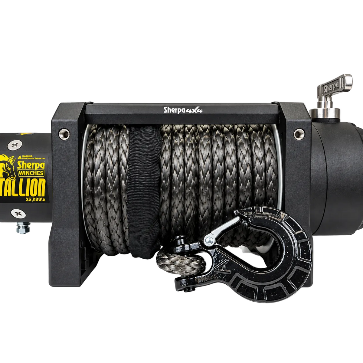 Sherpa 4x4 Black Edition 'Stallion' 25,000Lb Winch