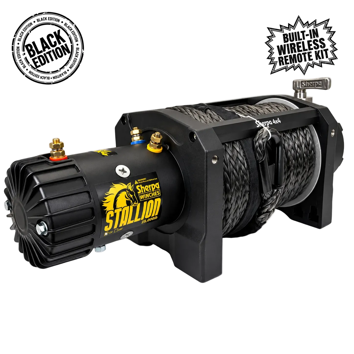 Sherpa 4x4 'Stallion' - 25,000Lb Winch